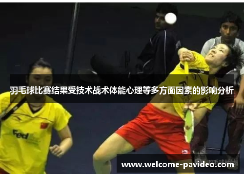 羽毛球比赛结果受技术战术体能心理等多方面因素的影响分析
